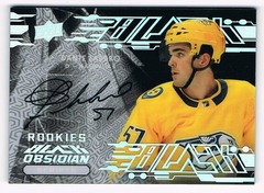2019-20 Upper Deck UD Black Rookies Obsidian Scripts Auto Dante Fabbro #OS-DF